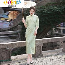-紅色旗袍22年新款夏季年輕款新娘敬酒服禮服媽媽喜婆婆婚宴裝女--哆哆的雜貨鋪~乾乾好物~ 歷史價格詳細信息