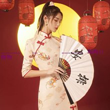 【鄰家Life】居寶閣·長袖綠色針織旗袍女春季民國2022年新款改良年輕款連衣裙長款氣質 歷史價格詳細信息