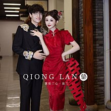 新中式旗袍新款2024訂婚領證禮服改良女年輕款氣質高端夏季-kby科貝 歷史價格詳細信息