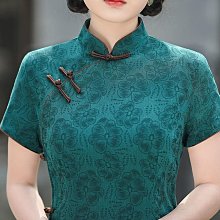 貝之韻復古民國風短袖大花旗袍2024年春季新款日常可穿改良年輕款國風 歷史價格詳細信息