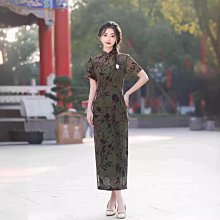 旗袍新款2024改良女年輕款奧黛連衣裙新中式大小姐茶服夏季-kby科貝 歷史價格詳細信息