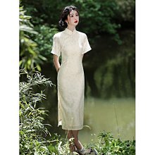 短袖旗袍 旗袍洋裝 改良旗袍 新中式少女旗袍夏季新款2024改良版日常年輕款國風碎花連衣裙學生649 LS004 歷史價格詳細信息