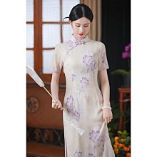 優質新品 旗袍 長款大尺碼改良連衣裙 長袖孔雀長款旗袍 大尺碼媽媽裝 復古演出走秀服 改良旗袍 廣場舞蹈服 中長款旗袍（滿599元） 歷史價格詳細信息