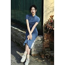 短袖旗袍 旗袍洋裝 改良旗袍 新中式少女旗袍夏季新款2024改良版日常年輕款國風碎花連衣裙學生649 LS004 歷史價格詳細信息