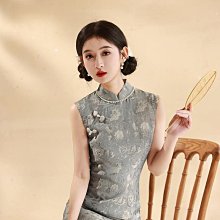 改良式旗袍 長袖旗袍洋裝 長款旗袍 2024年秋季新款改良旗袍日常修身氣質中老年長款長袖國風老上海女 XL006 歷史價格詳細信息