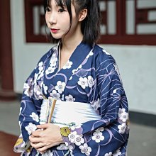 日本女士和服浴衣櫻花仙鶴振袖和服聚酯纖維印花復古旅拍服飾 歷史價格詳細信息