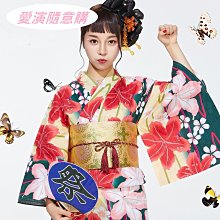 和服 日本改良版和服純欲復古清新淡雅可愛少女櫻花祭夏日祭四件套浴衣-特價 歷史價格詳細信息