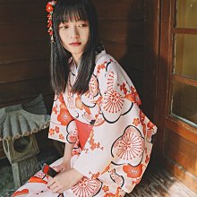 ＊京都和服館＊浴衣腰帶 浴衣帶＊魔鬼氈作成帶-定型結-蝴蝶結-粉紫色櫻花紋樣 歷史價格詳細信息