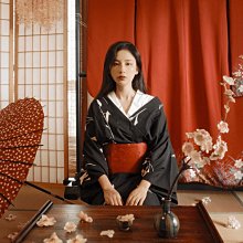 新款和服 女 改良 中國風 暗黑系 霸氣 女生 日式和風 正裝 古早 神明少女服【滿299出貨~】 歷史價格詳細信息