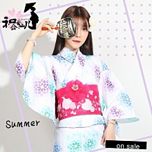 日本和服浴衣夏日祭神明少女祈願兔改良和服和風復古粉色連衣裙 歷史價格詳細信息
