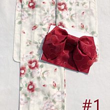 01 日本和服浴衣高品質  藍色系古典花色紫藤 歷史價格詳細信息