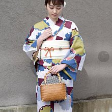 01 和服清倉日本和服浴衣 全棉腰部折疊  正統穿法 多花色 歷史價格詳細信息