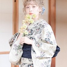 03日本傳統和服正裝小紋和服帶裡子可水洗不易皺寫真旅遊 歷史價格詳細信息