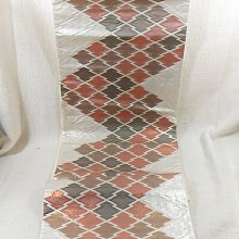 日本正絹橘地五彩繩結紋六通袋帶   全長約416 寬31cm 歷史價格詳細信息
