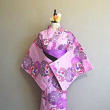 05 YUKATA 日本正裝和服 夏季浴衣 水草金魚傳統款160長度 歷史價格詳細信息