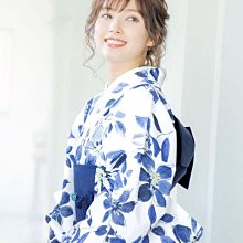 02日本和服浴衣女傳統時尚純棉質地日本旅遊寫真和浴衣 歷史價格詳細信息