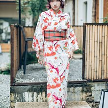 13日本振袖和服浴衣女士昭和風分體定型太鼓結美樂蒂蕾絲蝴蝶結現貨 歷史價格詳細信息