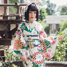 13日本振袖和服浴衣女士昭和風分體定型太鼓結美樂蒂蕾絲蝴蝶結現貨 歷史價格詳細信息