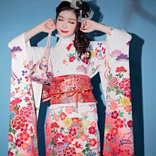 正裝傳統長袖和服改良少女攝影寫真 歷史價格詳細信息