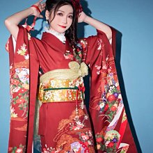 正裝傳統長袖和服改良少女攝影寫真 歷史價格詳細信息