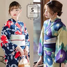 03日本傳統和服正裝小紋和服帶裡子可水洗不易皺寫真旅遊 歷史價格詳細信息