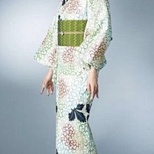 日本舞踊 小紋和服浴衣 正統浴衣 高級夏絽 棉絽 粉嫩清秀佳人 歷史價格詳細信息