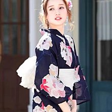02日本和服浴衣女傳統時尚純棉質地日本旅遊寫真和浴衣 歷史價格詳細信息