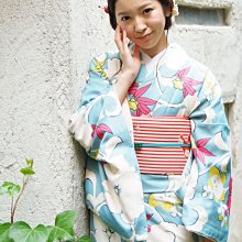 日本傳統女士夏著物和服棉絽夏小紋傳統尺寸需折疊穿輕薄透氣 歷史價格詳細信息