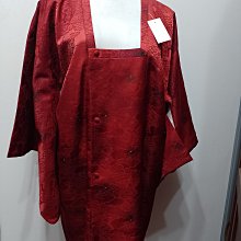 日本和服暗棗紅色超美普普風緹花泡泡布質感羽織外套零尺碼 歷史價格詳細信息