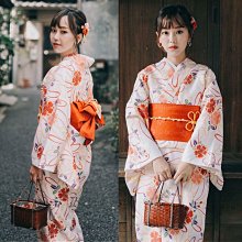 G和服女正裝傳統復古粉色溫柔風改良日式外景拍照服裝 歷史價格詳細信息