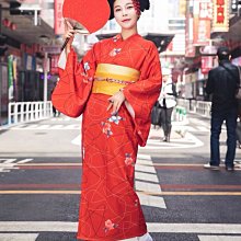 13日本振袖和服浴衣女士昭和風分體定型太鼓結美樂蒂蕾絲蝴蝶結現貨 歷史價格詳細信息