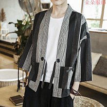 日本男士和服正裝中國風日系和風浴衣古風武士改良浴衣劇本殺服裝 歷史價格詳細信息