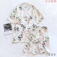 和服 日本睡衣女短袖和服古風漢服純棉性感公主睡裙系帶冰絲浴袍春夏季-特價 歷史價格詳細信息