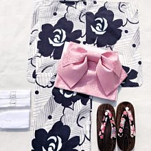 01 和服清倉日本和服浴衣 全棉腰部折疊  正統穿法 多花色 歷史價格詳細信息