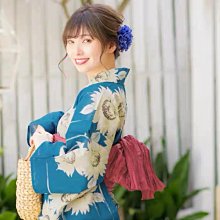 02日本和服浴衣女傳統時尚純棉質地日本旅遊寫真和浴衣 歷史價格詳細信息