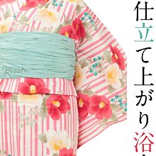 日本舞踊 小紋和服浴衣 正統浴衣 高級夏絽 棉絽 粉嫩清秀佳人 歷史價格詳細信息