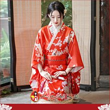 熱賣爆款！日式綢緞和服浴衣睡袍，復古印花，東瀛和服風，少女寫真舞台表演必備-孔雀(紅) -水水女人國 歷史價格詳細信息