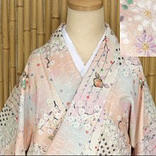 日本正絹橘地五彩繩結紋六通袋帶   全長約416 寬31cm 歷史價格詳細信息