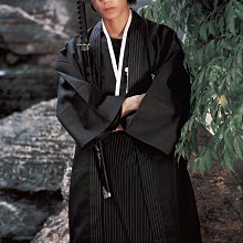 和服 日本傳統和服男裝浪客劍心紅色亞麻著物行燈袴武士服套裝復古旅拍-特價 歷史價格詳細信息