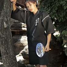 日式和服 和服配件 日式和服男士甚平睡衣浴衣家居服套裝桑拿漢蒸短袖短褲套裝棉條紋 歷史價格詳細信息