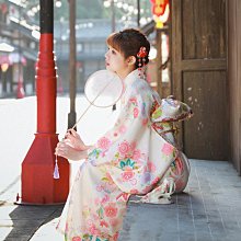 日系和風改良和服日本浴衣寫真碎花色復古可愛少女旅拍和服連衣裙 歷史價格詳細信息