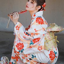 日式和服 和服配件 新款和服女日式和風正裝傳統改良中國高端復古和服寫真拍照連衣裙 歷史價格詳細信息