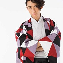 日本和服質感印花羽織速口袖外套 歷史價格詳細信息