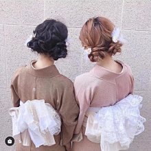 日式和服 和服配件 日本和服配件帶止腰帶打結用簡單便捷實用工具止金帶留和裝小物 歷史價格詳細信息
