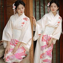 神明少女和服寫真女溫柔日式和風藍色中國風影樓主題拍照服裝 優質版 神明少女和服 日本 和服  古早和服女正裝古早日本改良 歷史價格詳細信息