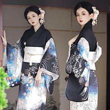 神明少女和服寫真女溫柔日式和風藍色中國風影樓主題拍照服裝 優質版 神明少女和服 日本 和服  古早和服女正裝古早日本改良 歷史價格詳細信息