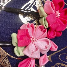 日系和風縐布髮飾和服漢服頭飾寫真 歷史價格詳細信息