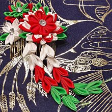 日系和風縐布髮飾和服漢服頭飾寫真 歷史價格詳細信息