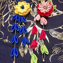 日系和風縐布髮飾和服漢服頭飾寫真 歷史價格詳細信息