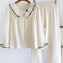 和服睡衣 日式睡衣 純棉睡衣女春秋公主風甜美宮廷長袖寬松長款睡裙薄款可外穿家居服 歷史價格詳細信息